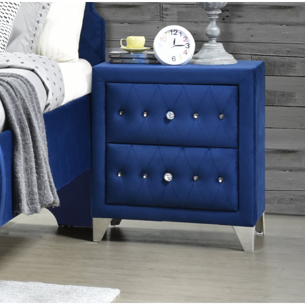 Grayvelvetnightstand Wayfair